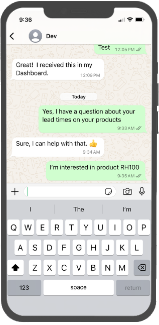 Free WhatsApp Button Preview
